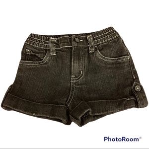 Pink House Denim Shorts